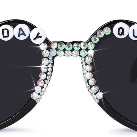 Birthday Glasses for Women, Birthday Party Gifts Accessories 'Birthday Queen' Bi - Picture 1 of 7